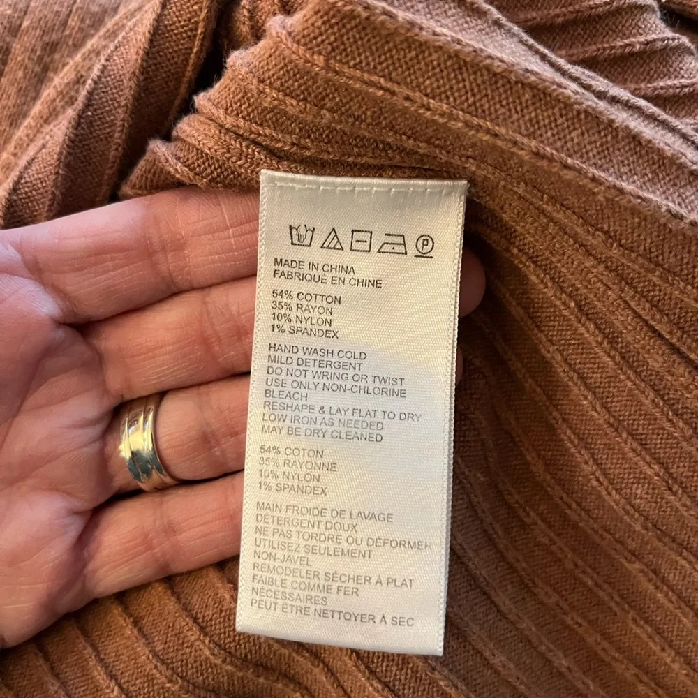 Free People Skyline Ribbed Midi Skirt - Picture 6 of 7